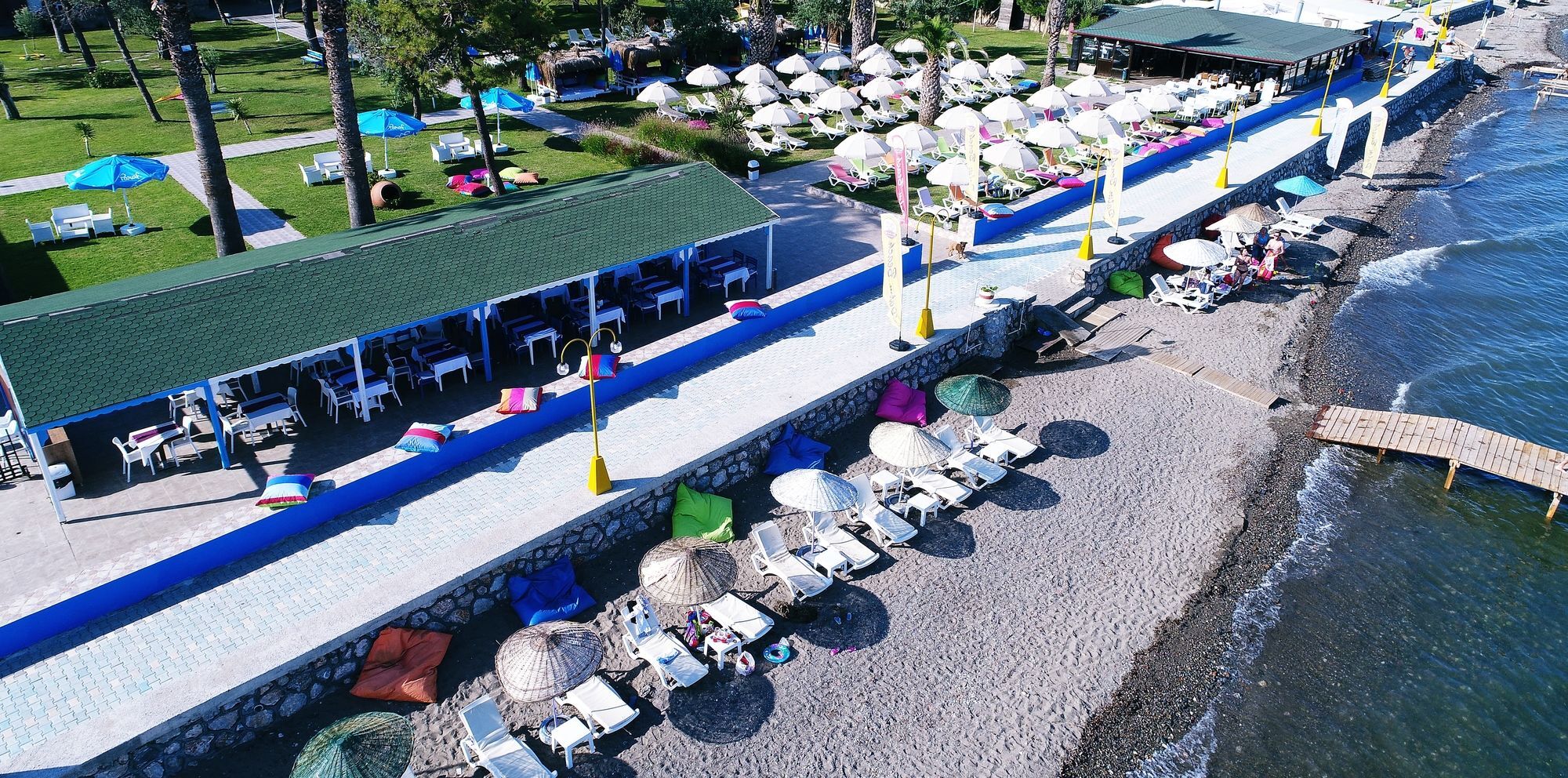 Palm Beach Otel Kucukkuyu Bagian luar foto