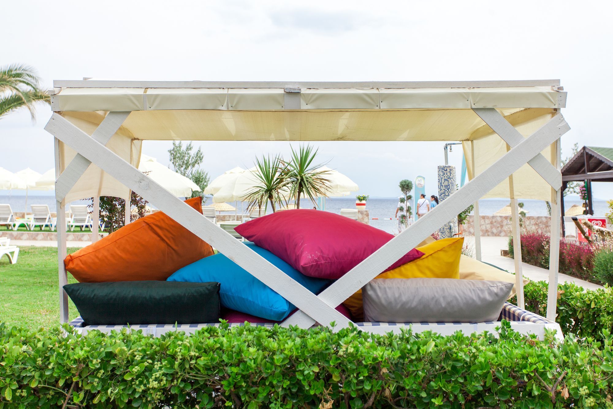 Palm Beach Otel Kucukkuyu Bagian luar foto