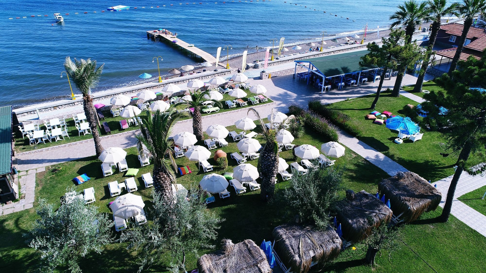 Palm Beach Otel Kucukkuyu Bagian luar foto