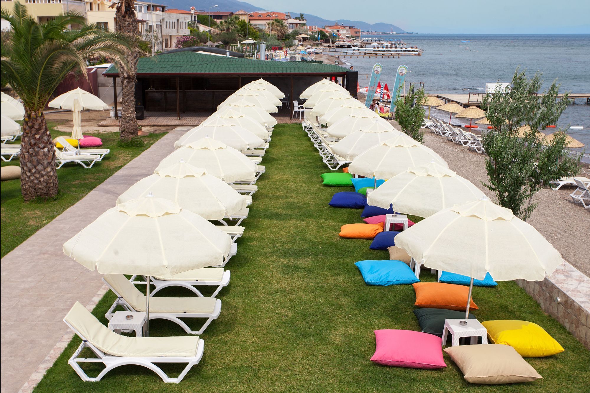 Palm Beach Otel Kucukkuyu Bagian luar foto
