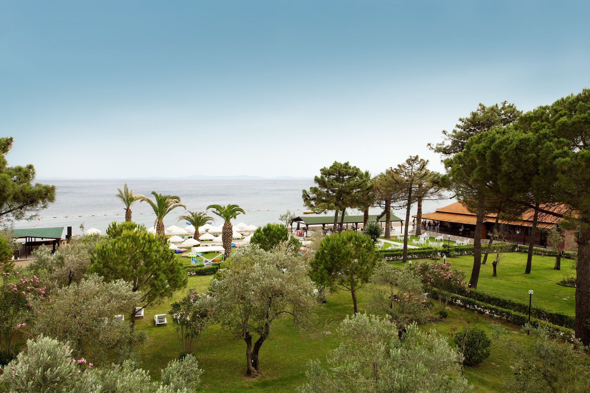 Palm Beach Otel Kucukkuyu Bagian luar foto