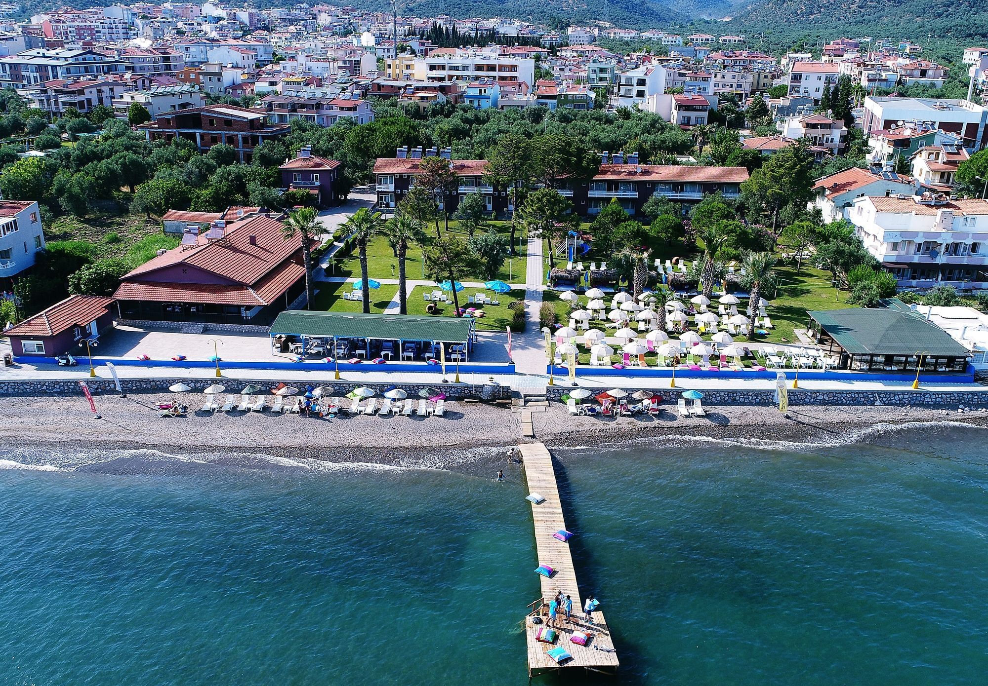 Palm Beach Otel Kucukkuyu Bagian luar foto