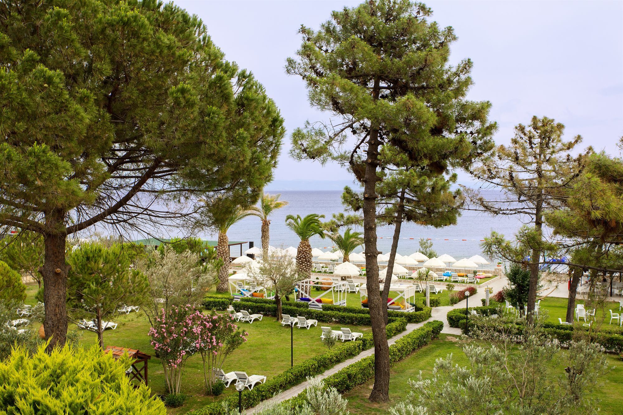 Palm Beach Otel Kucukkuyu Bagian luar foto