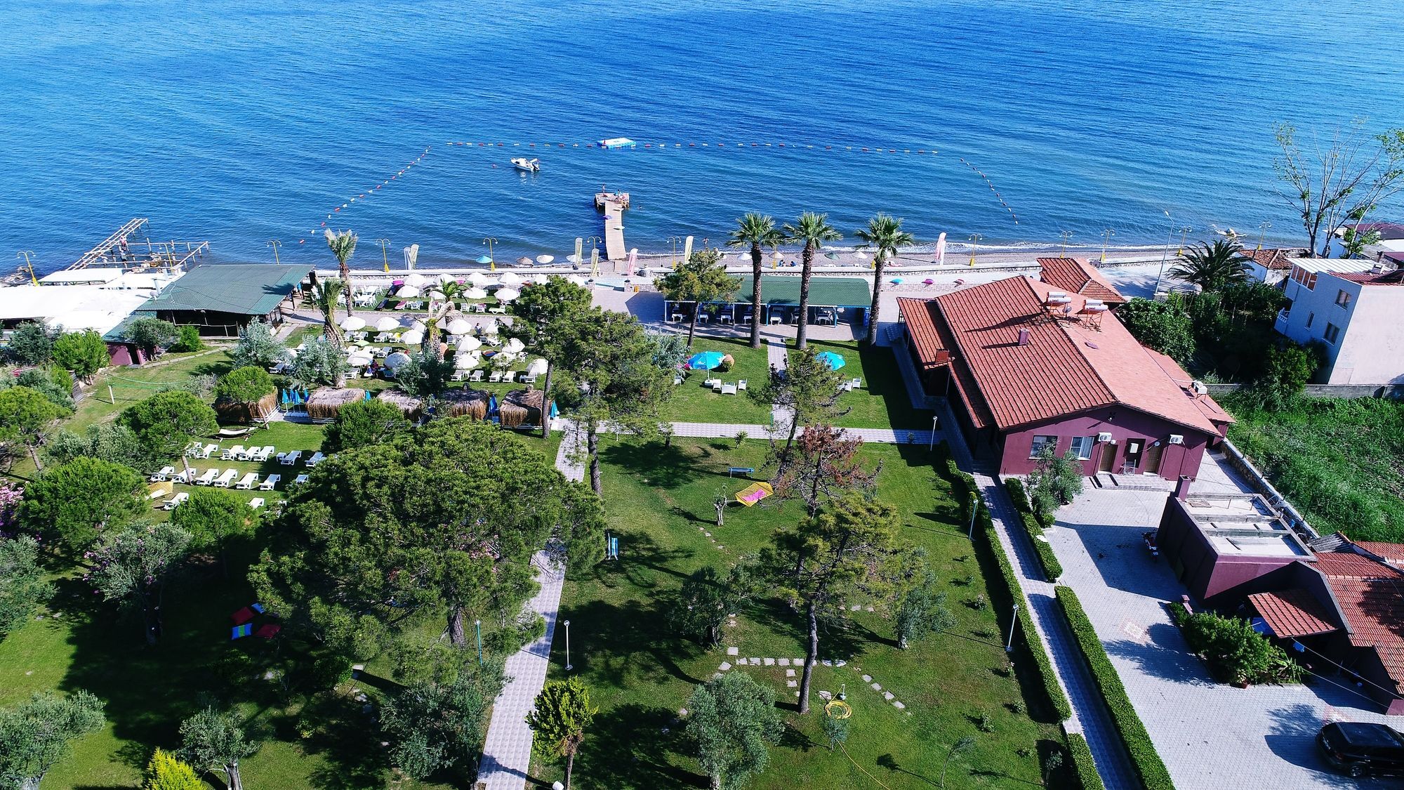 Palm Beach Otel Kucukkuyu Bagian luar foto